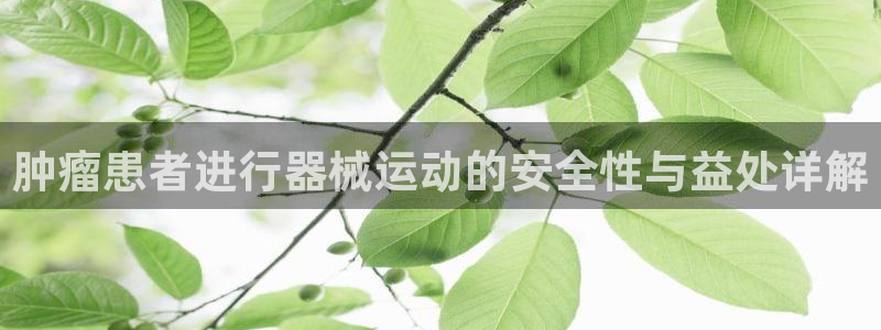 尊龙凯时取款24小时不到账：肿瘤患者进行器械运动的安